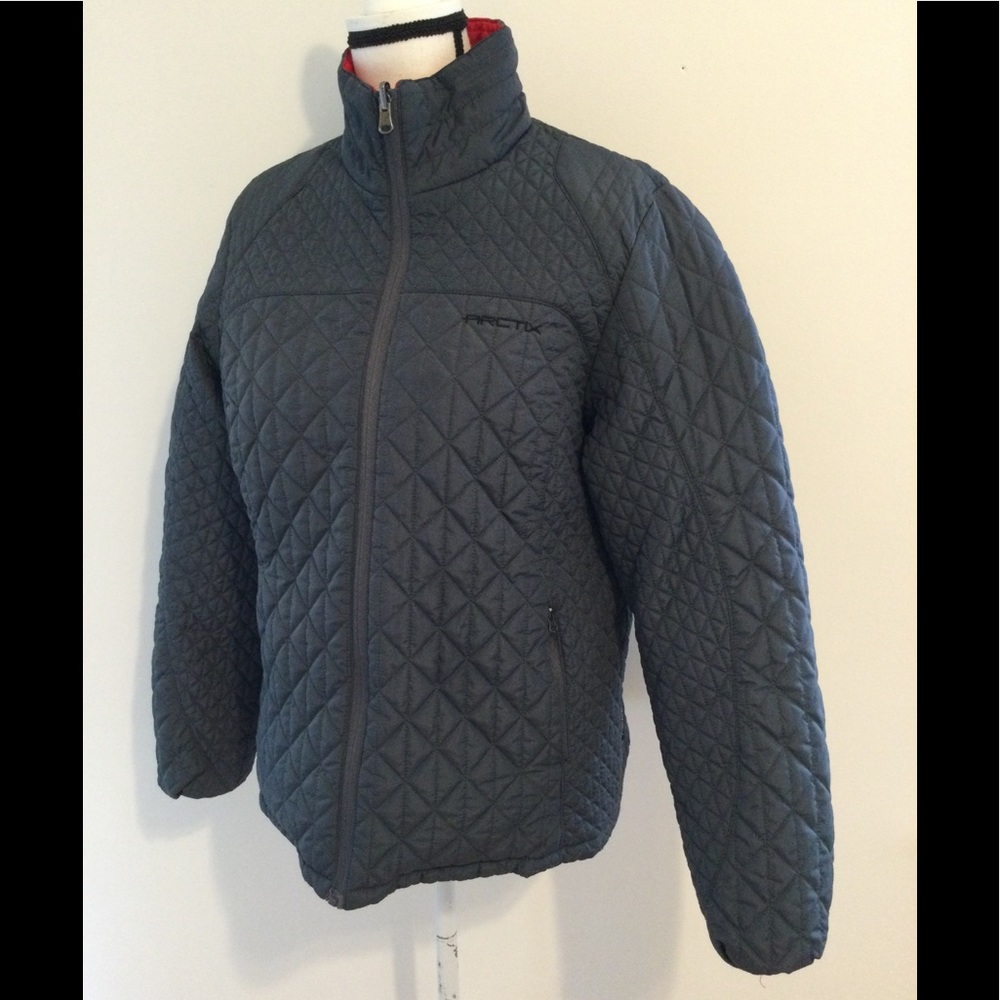 Arctix, WOMENS quilted, reversible coat, jacket, L